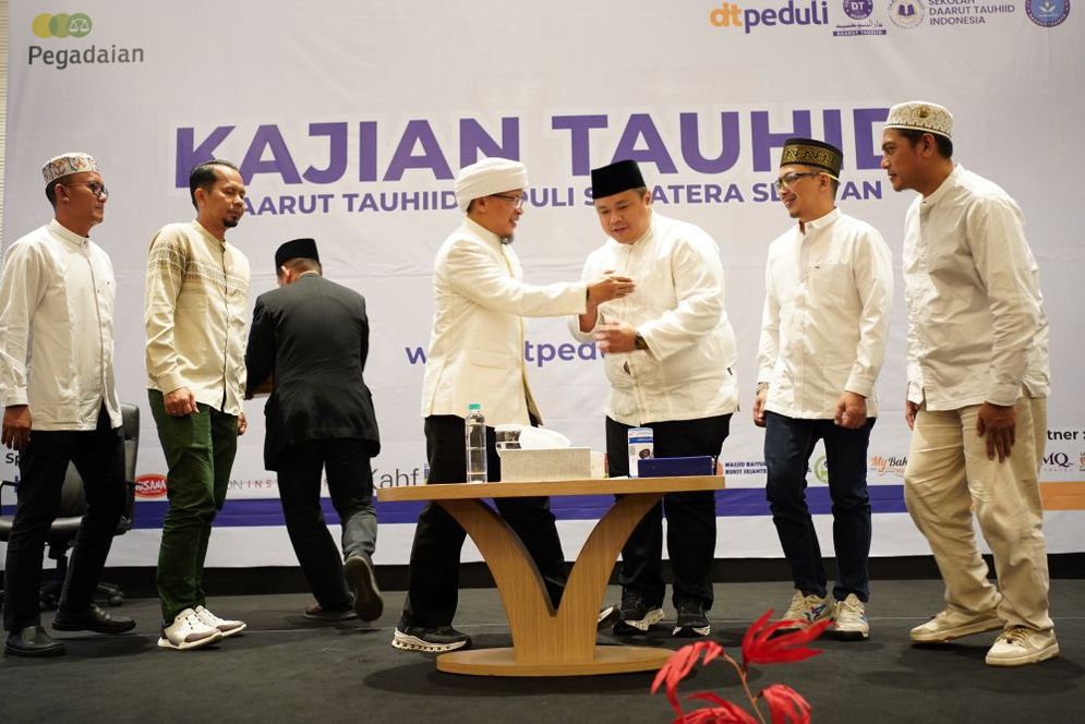 Safari Dakwah Pegadaian III Sumbagsel, Jemaah Padati Kajian Tauhid Aa Gym