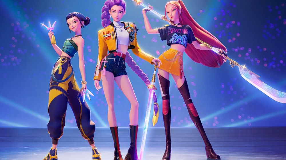 Film animasi KPop Demon Hunters.