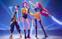 Film animasi KPop Demon Hunters.