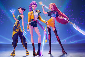 Film animasi KPop Demon Hunters.