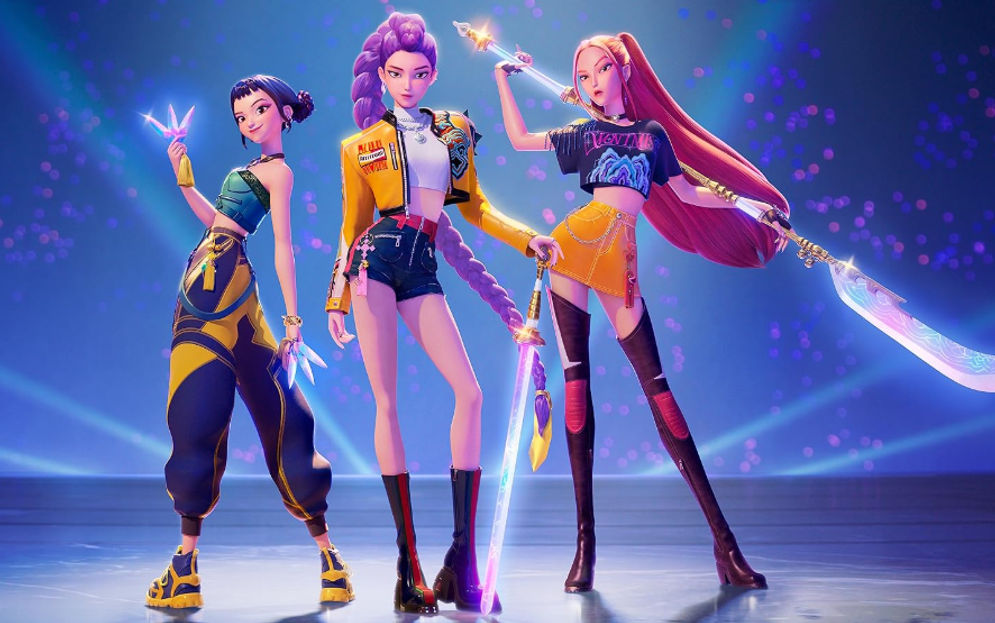Film animasi KPop Demon Hunters.