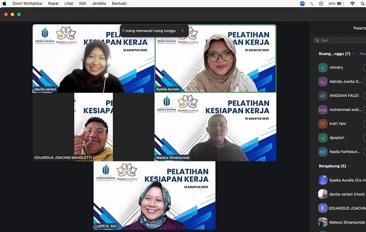 Gelar Pelatihan Kesiapan Kerja, Prodi Psikologi UMBY LIbatkan 100 Siswa SMK
