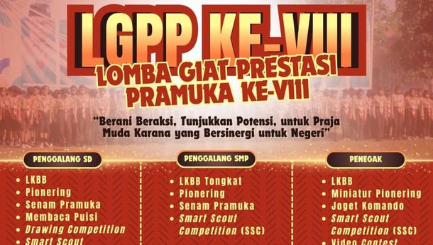 Pramuka FKIP Unila Gelar LGPP VIII se-Lampung, Pendaftaran Sudah Dibuka!
