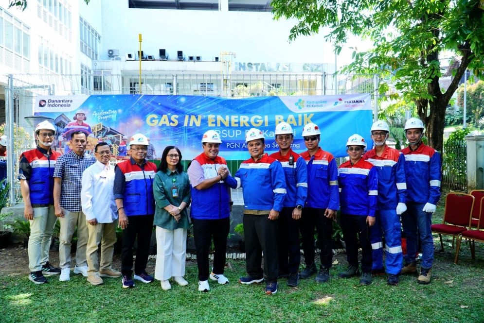 PGN Resmi Salurkan Gas Bumi ke RS Kariadi Semarang, Dorong Efisiensi Hingga 60%