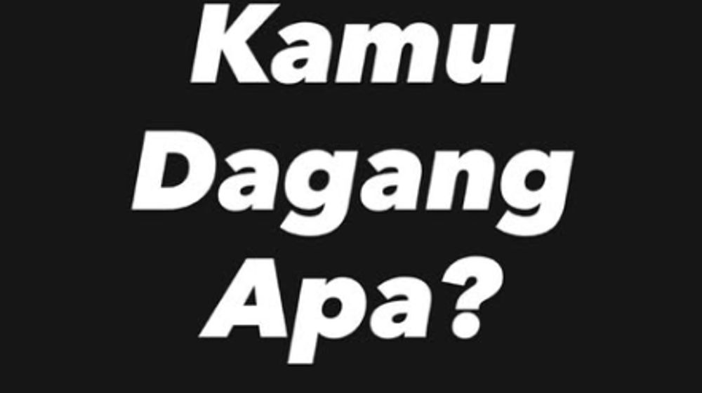 Habib Jafar juga turut membantu para pelaku UMKM.