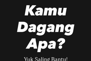 Habib Jafar juga turut membantu para pelaku UMKM.