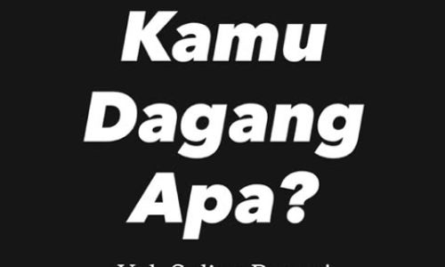 Habib Jafar juga turut membantu para pelaku UMKM.