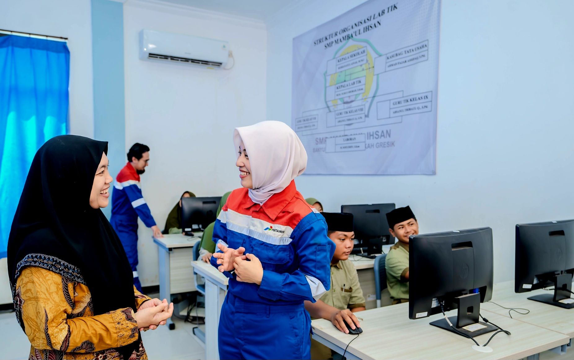 PGN Saka memberi dukungan kepada 41 lembaga pendidikan mulai TK, PAUD, Raudhatul Athfal dan kelompok bermain di wilayah ring satu