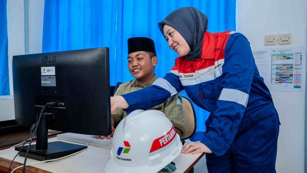 PGN Saka Tingkatkan Keterampilan Pemuda dan Digitalisasi Pendidikan di Wilayah Kerja Pangkah Gresik