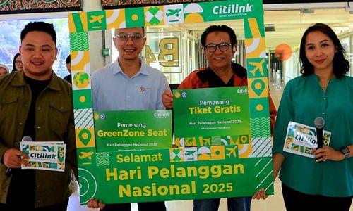 Citilink memberi apresiasi kepada pelanggan setia di Bandara Internasional Soekarno-Hatta
