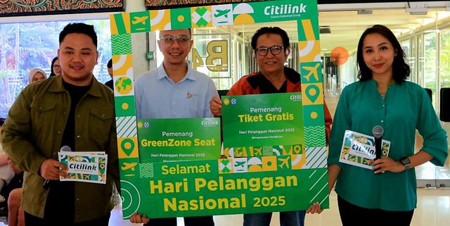  Citilink memberi apresiasi kepada pelanggan setia di Bandara Internasional Soekarno-Hatta