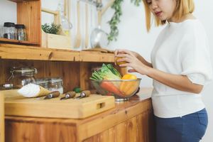 Ilustrasi dapur ramah lingkungan.