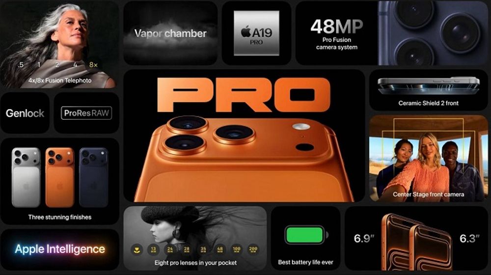 Ilustrasi iPhone 17 Pro.