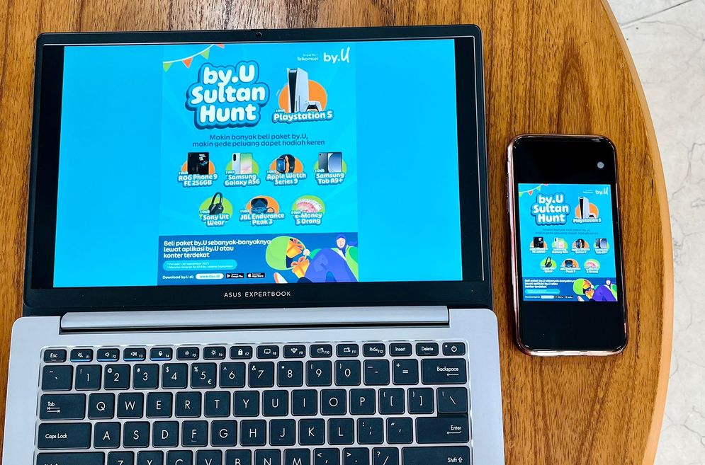 Ikutan by.U Sultan Hunt! Berhadiah PlayStation 5 hingga ROG Phone FE 9