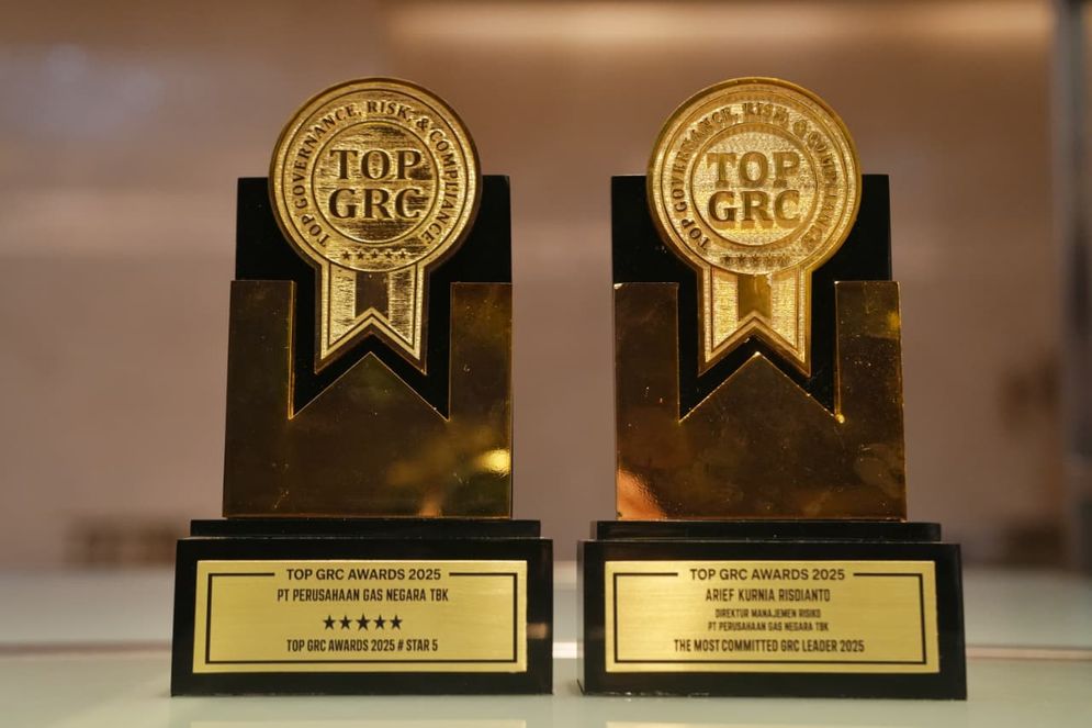 PGN diganjar sebagai Top GRC Awards 2025 #5 Star. 