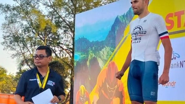 Axel Habert dari Prancis Rebut Podium Pertama Etape Perdana Tour de EnTeTe 2025