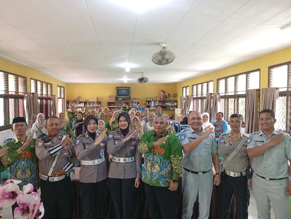 Jasa Raharja Kembali Gelar Pengajar Peduli Keselamatan Lalu Lintas di SMPN 3 Bandar Lampung
