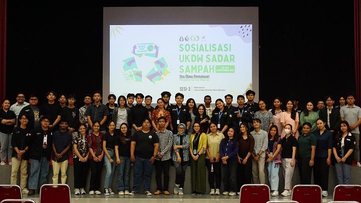 UKDW Perkuat Budaya Sadar Sampah Lewat Sosialisasi Berkelanjutan