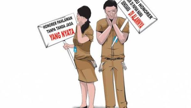 Miris! Gaji Guru Tiga Ratus Ribu, Jumlah Dana Sekolah 146 Juta