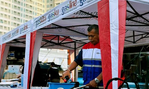 City Gas Tour 2025 yang digelar PGN hadir di CFD Lapangan Merdeka dan Kolam Retensi Martubung, Kota Medan