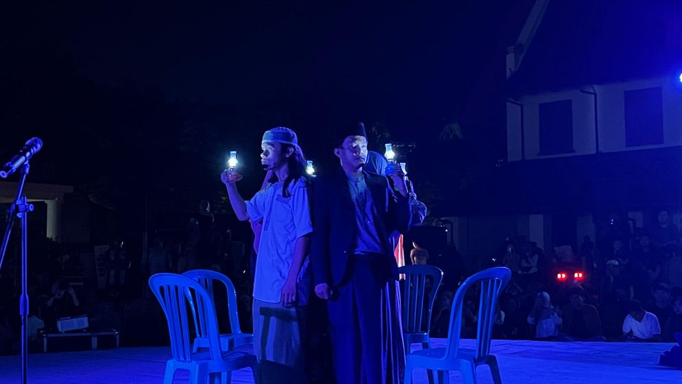 Teater ‎"Amin dalam Amin": Kolaborasi Seni-Jurnalisme di Isu Transisi Energi Berkeadilan, Ramaikan Fesmed AJI  