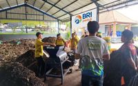 Pupuk Kompos Bermutu, Cara BRI Peduli Atasi Sampah di Bali