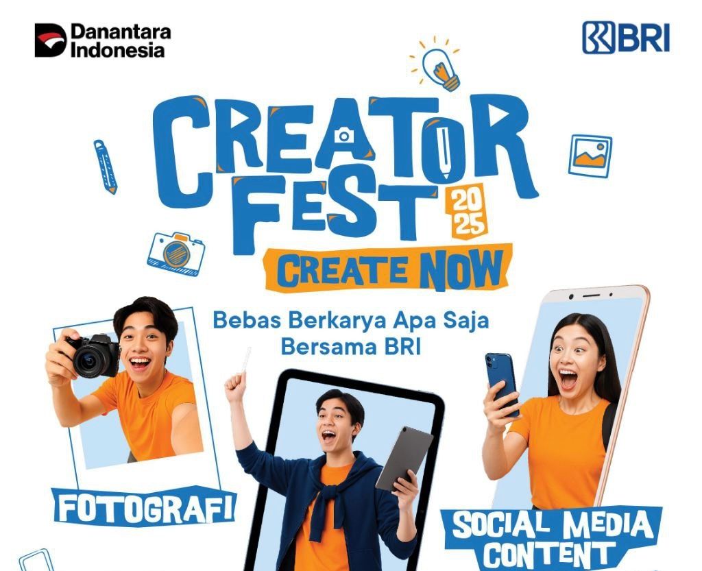 BRI Angkat Semangat Kreativitas Lewat Creator Fest 2025