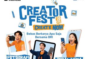 BRI Gelar Creator Fest 2025 sebagai Ajang Kreativitas Anak Bangsa