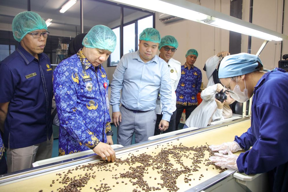 Provinsi Lampung kembali mencatat prestasi di sektor hilirisasi kopi. 