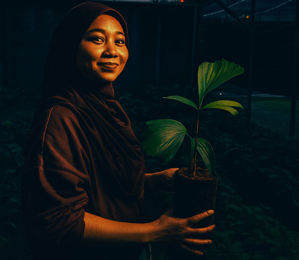 Ilustrasi foto yang diubah AI