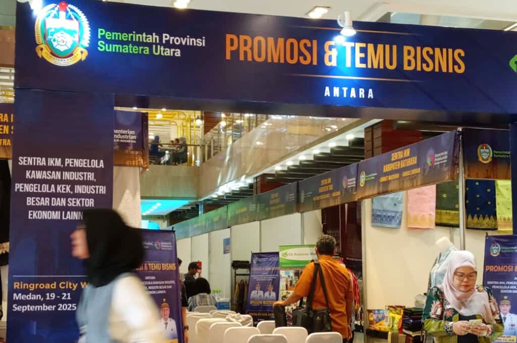 Disperindag ESDM Sumut gelar Promosi dan Temu Bisnis di Ringroad City Walk Medan