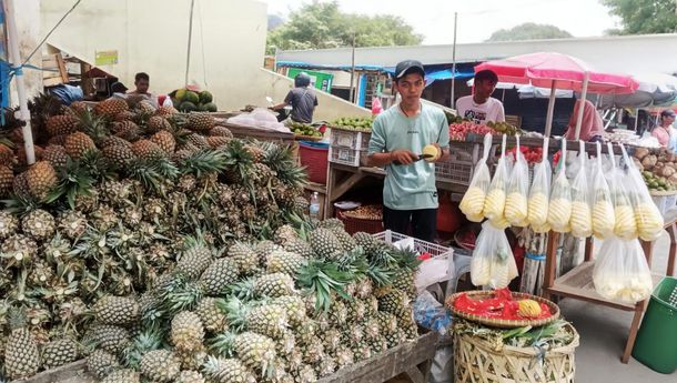 Produk Olahan Nanas Kian Populer, Pedagang Ini Didukung KUR BRI