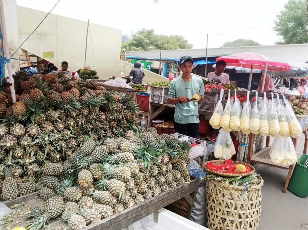 Pedagang Nanas Sukses Tingkatkan Produksi Olahan Lewat KUR BRI
