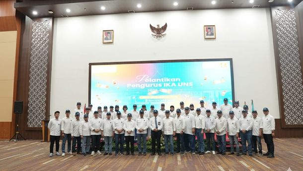 Pelantikan Resmi Pengurus IKA UNS 2025–2030 Dipimpin Rektor UNS