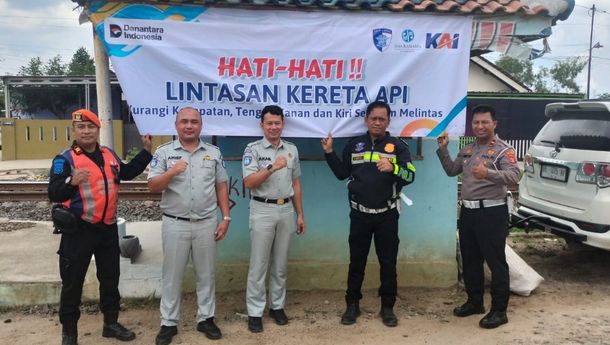 Wujudkan Keselamatan Perlintasan Kereta Api, Jasa Raharja Bersama Forum Komunikasi Lalu Lintas Gelar FGD