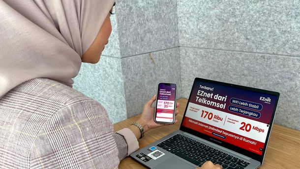 Telkomsel Luncurkan EZnet: Internet Rumah Stabil, Cepat dan Murah