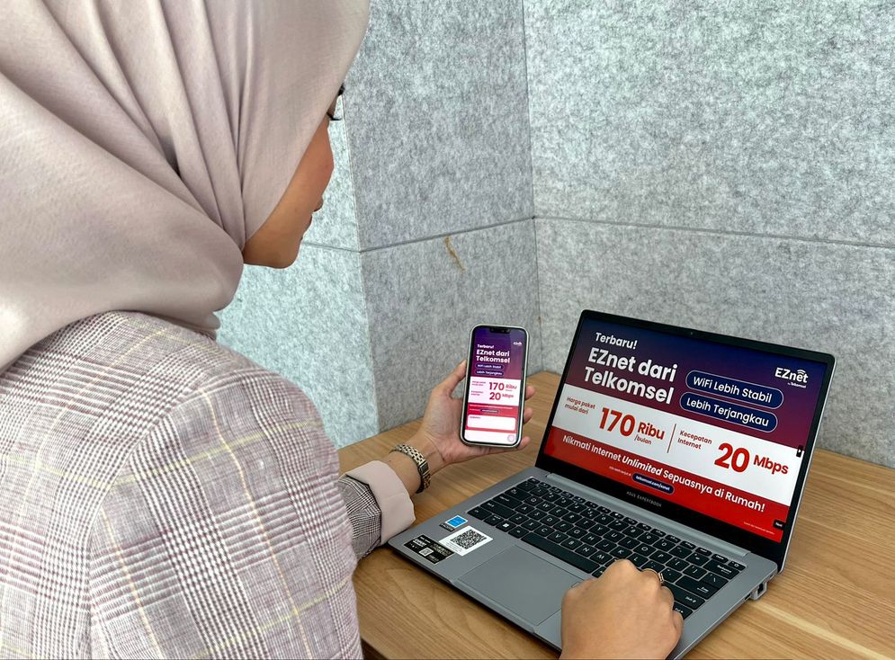 Telkomsel Hadirkan EZnet, Solusi Internet Rumah Stabil, Cepat dan Murah