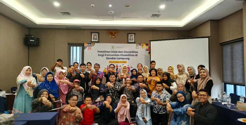 Yayasan Satunama Bahas Urgensi Pembentukan Forum Disabilitas Bandar Lampung