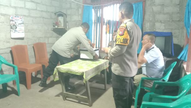Jalin Silaturahmi, Kapolres Nagekeo Kunjungi Kediaman Almarhum Vian Ruma