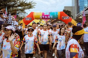 Indosat gelar fun walk bersama INTI Sumut