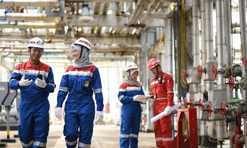 Ilustrasi Kilang Pertamina Dumai.