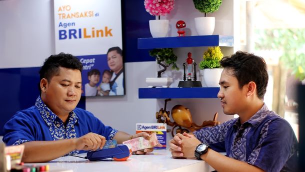 BRI Perkuat Akses Keuangan Masyarakat Lewat Jaringan 1 Juta AgenBRILink