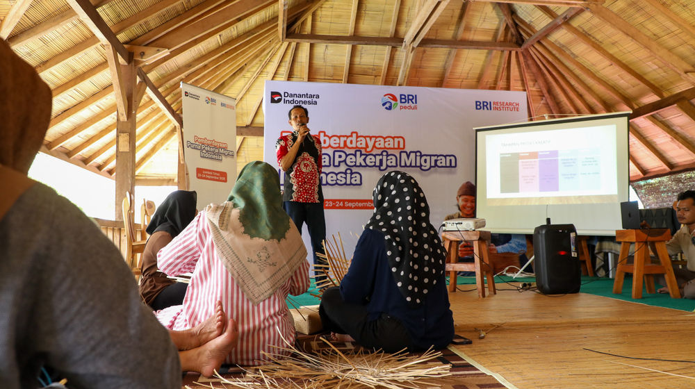 BRI Peduli Selenggarakan Program Pemberdayaan Eks Pekerja Migran Indonesia di Lombok