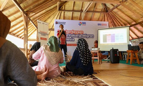BRI Peduli Selenggarakan Program Pemberdayaan Eks Pekerja Migran Indonesia di Lombok