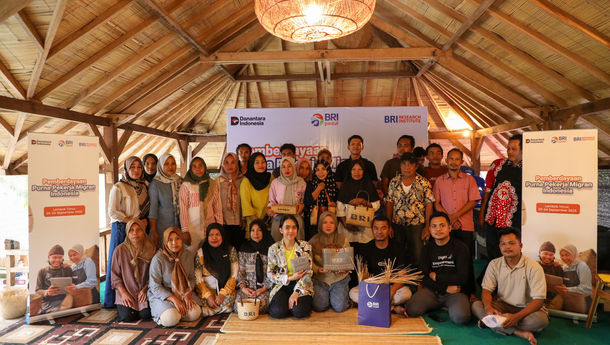BRI Peduli Perkuat Kapasitas Eks Pekerja Migran Lewat Program Pemberdayaan di Lombok