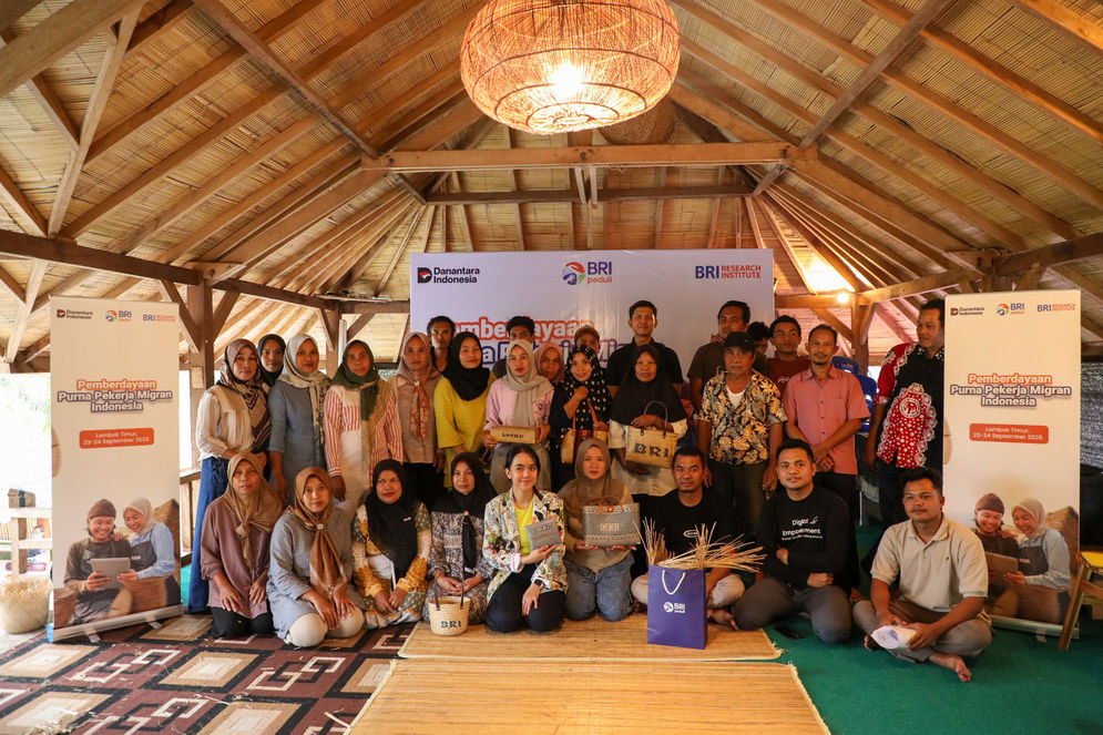 Dukung Ekonomi Lokal, BRI Peduli Selenggarakan Program Pemberdayaan di Lombok