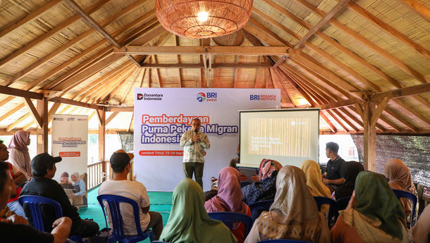 BRI Peduli Dorong Eks Pekerja Migran Indonesia Berkembang dan Kreatif Lewat Pemberdayaan