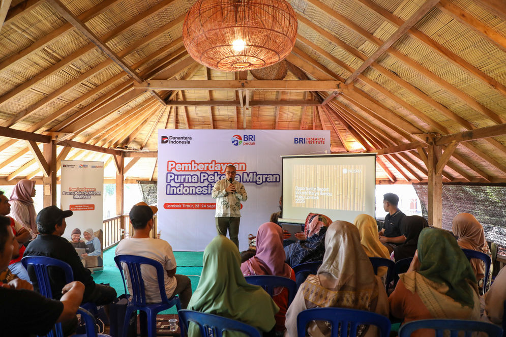 BRI Peduli Dorong Eks Pekerja Migran Indonesia Berkembang dan Kreatif Lewat Pemberdayaan