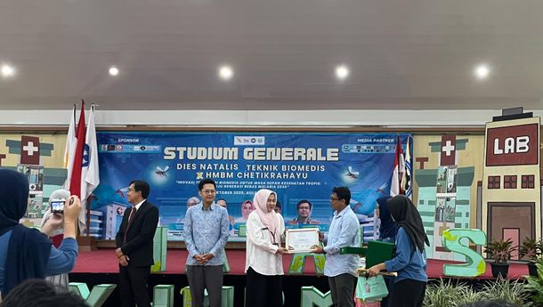 Studium Generale Dies Natalis Teknik Biomedis ITERA 2025 Angkat Tema Inovasi untuk Generasi Bebas Malaria