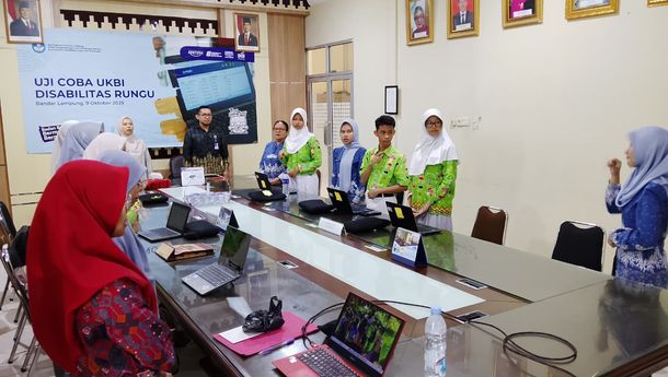 Balai Bahasa Provinsi Lampung Gelar Uji Coba UKBI Adaptif bagi Penyandang Disabilitas Rungu